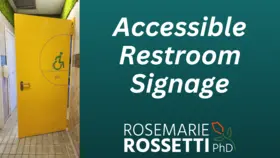 Accessible Restroom Signage