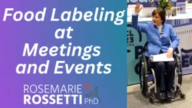 Food Labeling at Meetings and Events